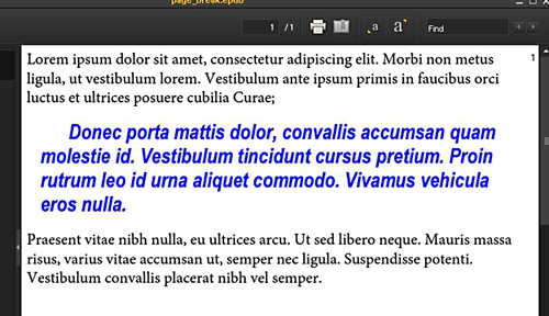 ePub Page Without a Page Break Viewed In Adobe Digital Editions
